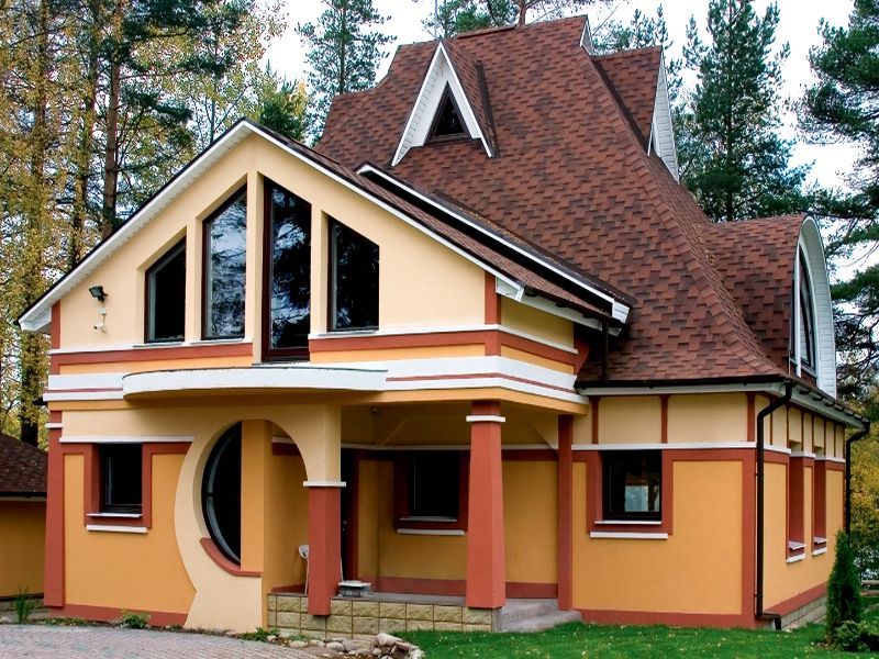 Многоскатная сложная кровля в Раменском районе